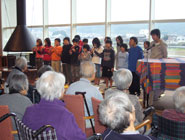 11日 第2向陽小学校6年生 歌と交流会