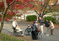 紅葉狩り　ご家族もご一緒に