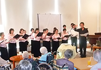 1日　創立九周年記念コンサート　向日市女性合唱団プランタン