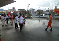 19日　消火避難訓練