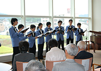 1日　創立10周年記念コンサート 京大グリークラブ　若々しい歌声
