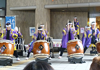 23日　財団文化祭におでかけ　つくどんの迫力に胸が高鳴り！