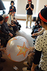 9日 運動会 大玉ころがし 早く~