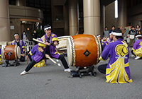 23日　財団文化祭におでかけ　つくどんの迫力にワクワク！